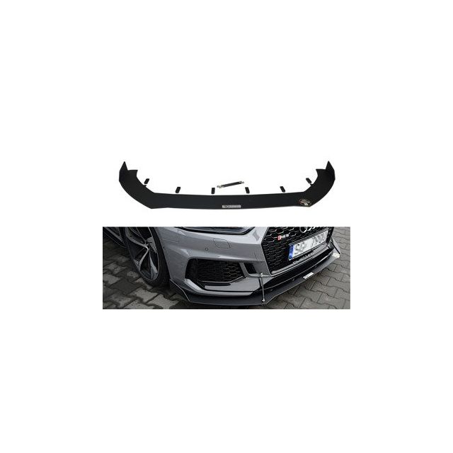 Добавка за предна броня/лип спойлер  V.2 Audi RS5 F5 Coupe / Sportback - Maxton Design