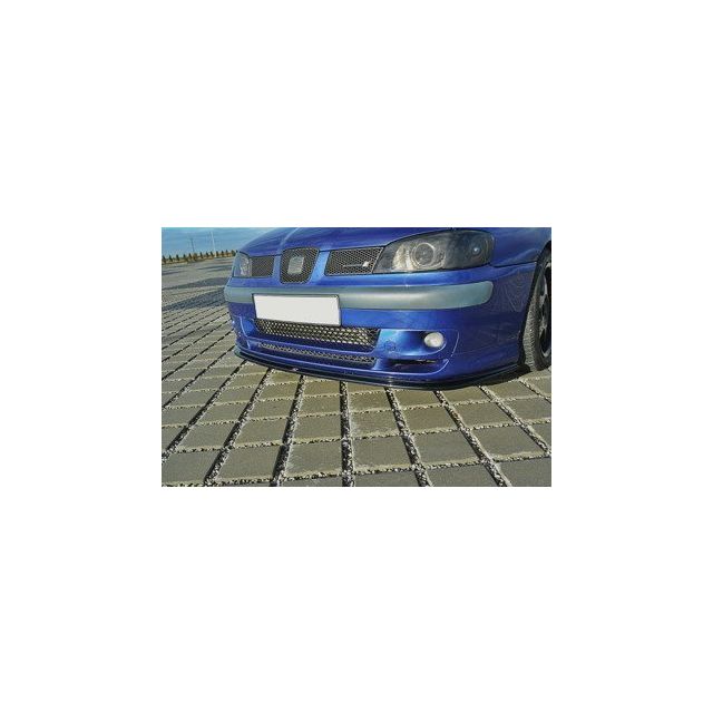 Добавка за предна броня/лип спойлер  V.1 Seat Ibiza Mk2 Facelift Cupra - Maxton Design