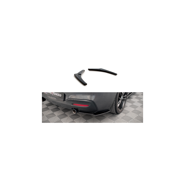 Добавки за задна броня V.2 BMW 1В F20/F21 M-Power Facelift - Maxton Design