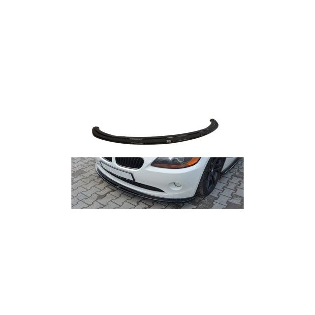 Добавка за предна броня/лип спойлер  V.2 BMW Z4 E85 (PREFACE) - Maxton Design