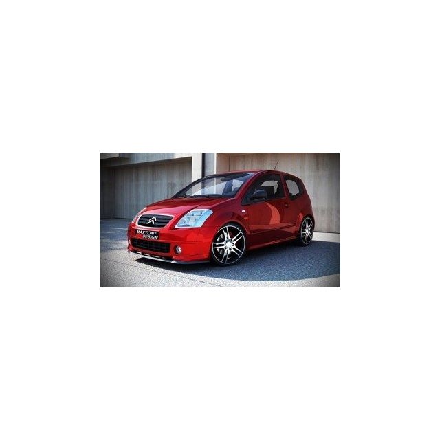 Добавка за предна броня/лип спойлер Citroen C2 VTS - Maxton Design