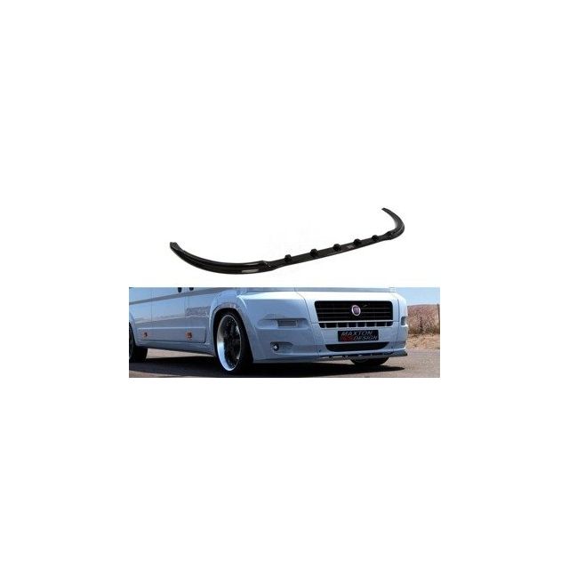 Добавка за предна броня/лип спойлер  Fiat Ducato III (за стандартна броня) - Maxton Design