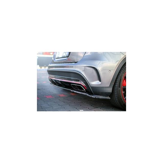 Централна Добавка за задна броня (без вертикални пръти) Mercedes-Benz GLA 45 AMG SUV (x156) PREFACE - Maxton Design