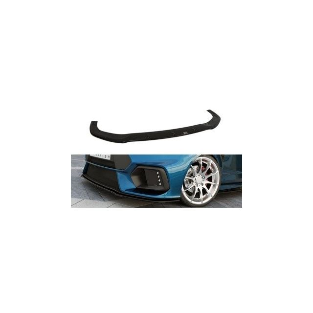 Добавка за предна броня/лип спойлер  (Focus RS Look Bumper) Ford Fiesta Mk7 FL - Maxton Design