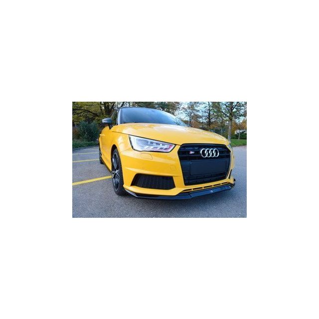 Добавка за предна броня/лип спойлер  Audi S1 ??8x - Maxton Design