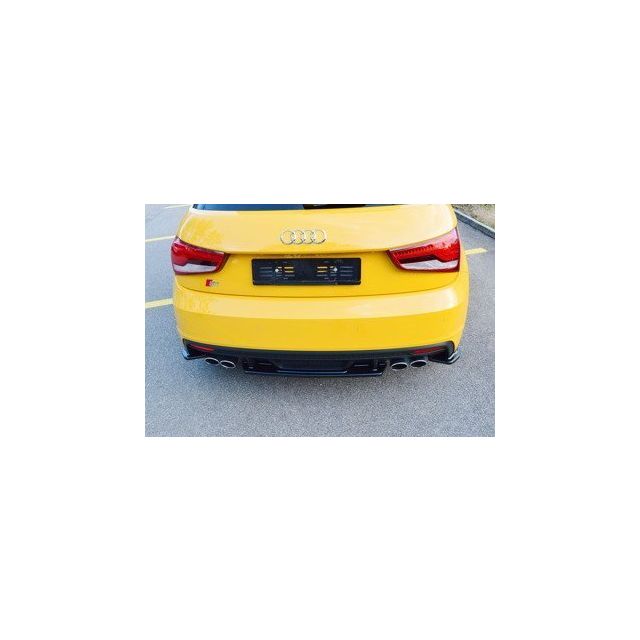 Централна Добавка за задна броня Audi S1 ??8x - Maxton Design