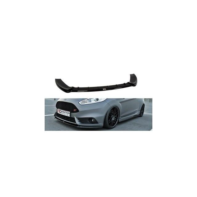 Добавка за предна броня/лип спойлер  (Cupra) Ford Fiesta St Mk7 FL - Maxton Design
