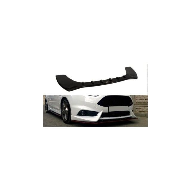 Добавка за предна броня/лип спойлер  Ford Fiesta St Mk7 FL (Fit Maxton Design Bumper) - Maxton Design