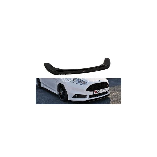 Добавка за предна броня/лип спойлер  V.2 Ford Fiesta St Mk7 FL - Maxton Design