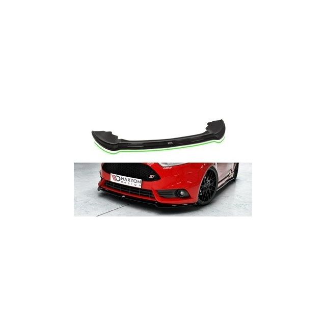Добавка за предна броня/лип спойлер  V.3 Ford Fiesta St Mk7 FL - Maxton Design