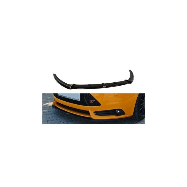 Добавка за предна броня/лип спойлер  Ford Focus St Mk3 (Cupra) - Maxton Design