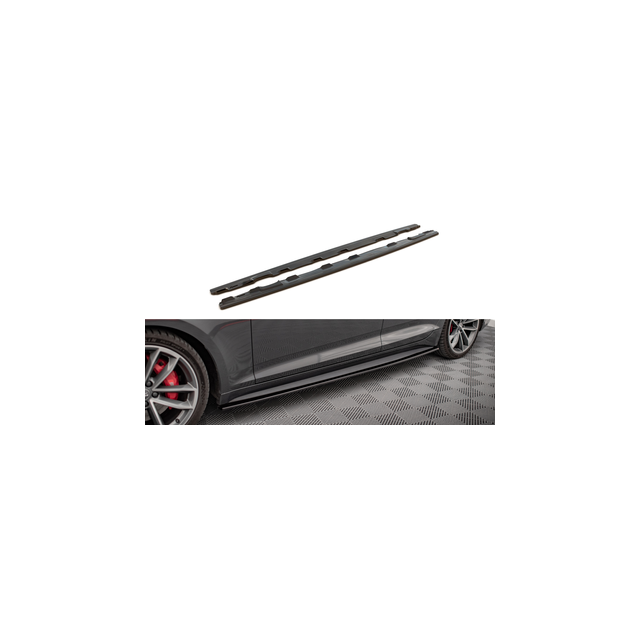 Добавки за прагове Audi S5 / A5 S-Line F5 Sportback - Maxton Design