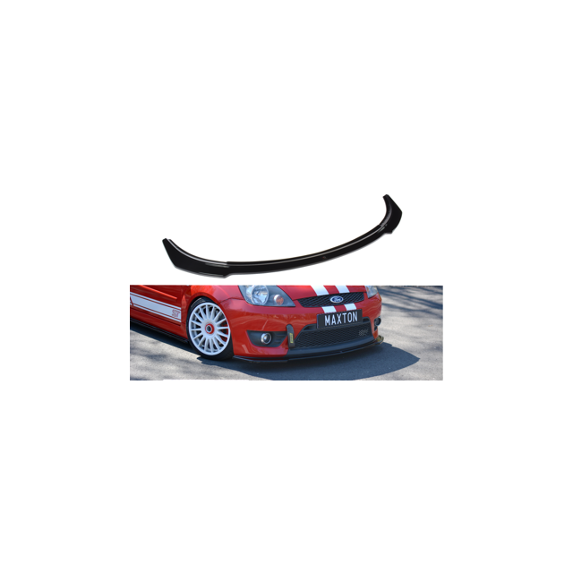 Добавка за предна броня/лип спойлер  V.2 Ford Fiesta St Mk6 - Maxton Design