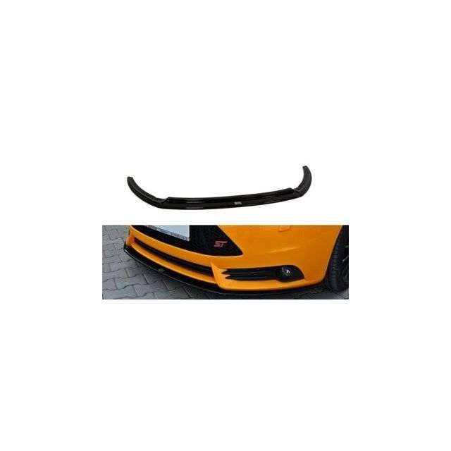 Добавка за предна броня/лип спойлер  V.2 Ford Focus St Mk3 - Maxton Design