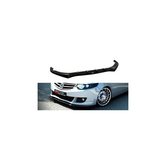 Добавка за предна броня/лип спойлер  Honda Accord Mk 8 PREFACE Модел - Maxton Design