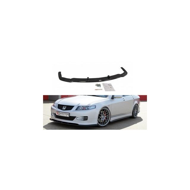 Добавка за предна броня/лип спойлер  Honda Accord VII тип S - Maxton Design