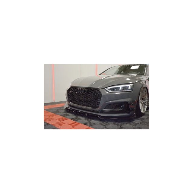 Добавка за предна броня/лип спойлер  Audi S5 / A5 S-Line F5 Coupe / Sportback - Maxton Design