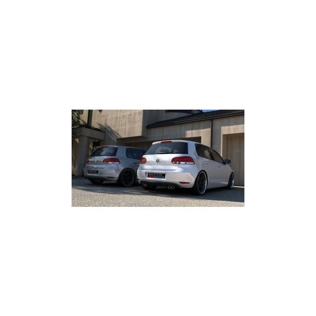 Дифузьор VW Golf VI с 2 отвори за отработени газове - Maxton Design