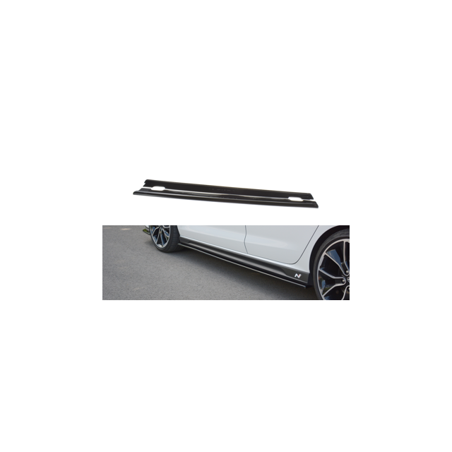 Добавки за прагове V.1 Hyundai I30 N Mk3 Hatchback / Fastback - Maxton Design