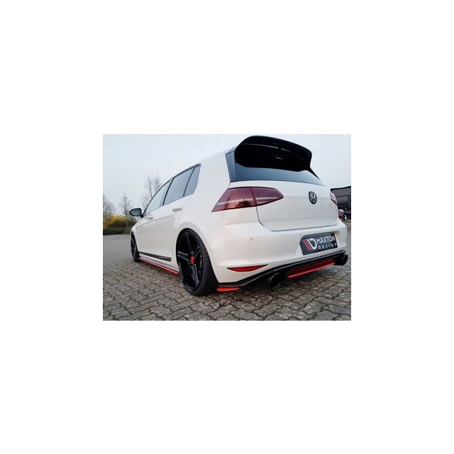 Добавки за задна броня VW Golf Mk7 GTI Clubsport - Maxton Design