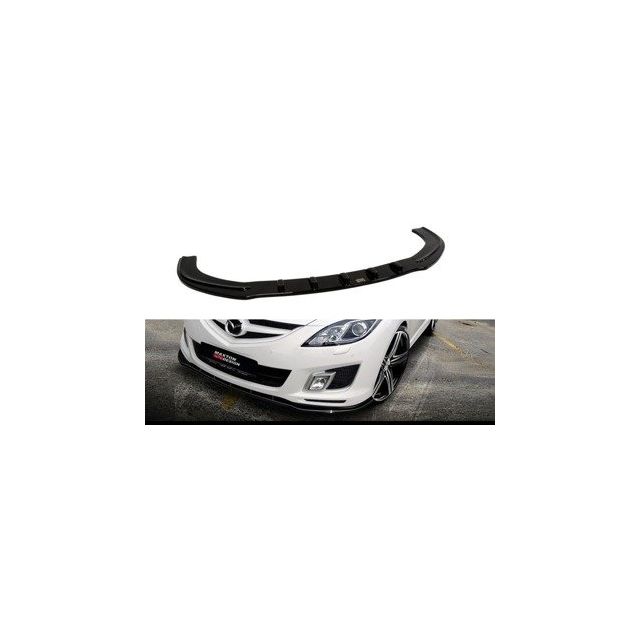 Добавка за предна броня/лип спойлер Mazda 6 Mk2  - Maxton Design