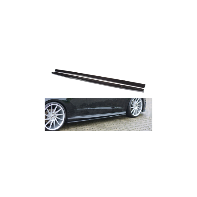 Добавки за прагове Audi S3 / A3 S-Line 8V / 8V FL Хечбек - Maxton Design