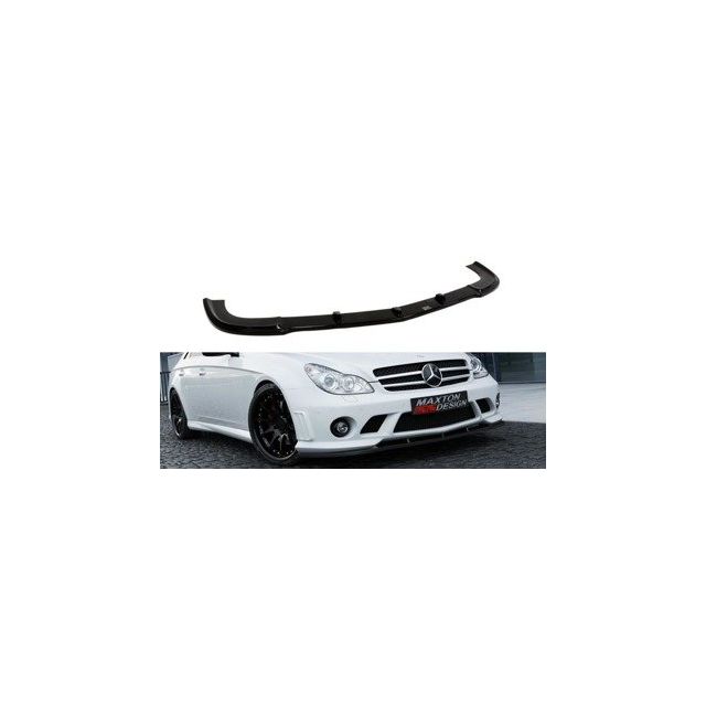 Добавка за предна броня/лип спойлер  Mercedes C -Class C219 - W204 AMG Look - Maxton Design