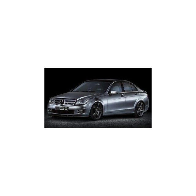 Добавка за предна броня/лип спойлер Mercedes C-Class W204 PREFACE - Maxton Design