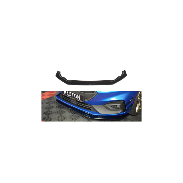 Добавка за предна броня/лип спойлер  V.6 Ford Focus ST / ST-LINE MK4 - Maxton Design