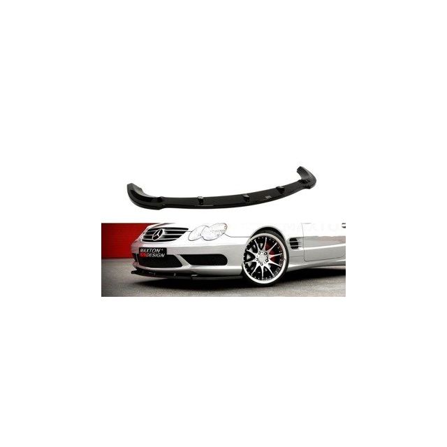 Добавка за предна броня/лип спойлер  Mercedes SL R230 AMG - Maxton Design