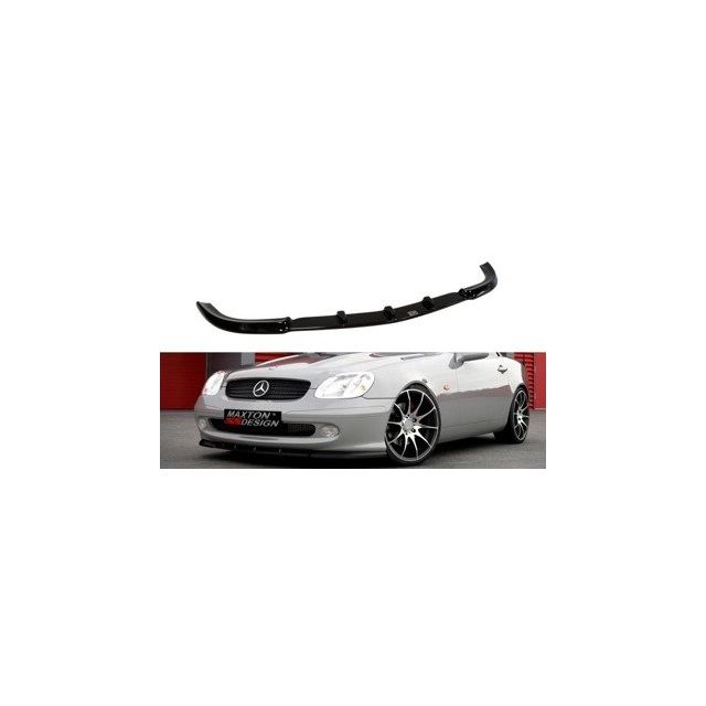 Добавка за предна броня/лип спойлер Mercedes SLK R170 - Maxton Design