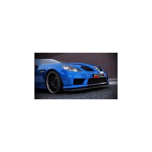 Добавка за предна броня/лип спойлер  Mercedes SLK R171 (за ME-SLK -R171-AMG172-F1) - Maxton Design