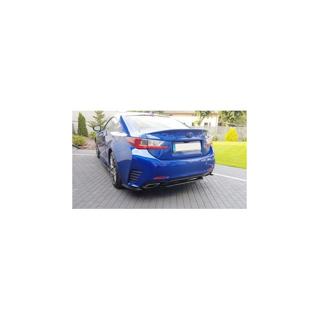 Централна Добавка за задна броня (без вертикални пръти) Lexus RC - Maxton Design