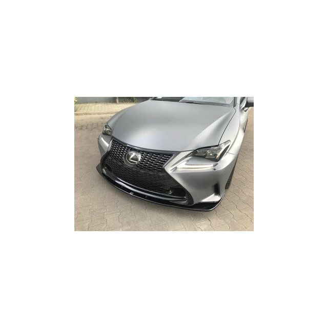 Добавка за предна броня/лип спойлер  V.1 Lexus RC - Maxton Design