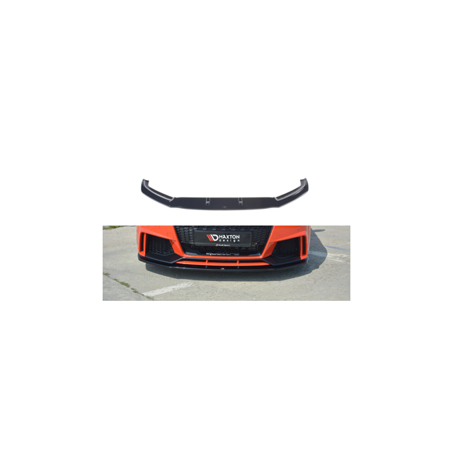Добавка за предна броня/лип спойлер  V.1 Audi TT RS 8S - Maxton Design