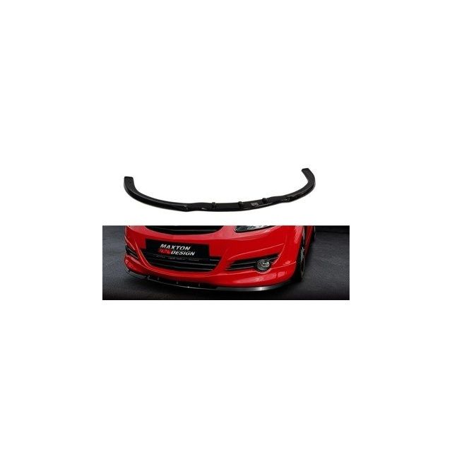 Добавка за предна броня/лип спойлер  Opel Corsa D Opc-Line (PREFACE) - Maxton Design