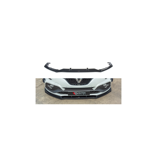 Добавка за предна броня/лип спойлер  V.1 Renault Megane IV RS - Maxton Design