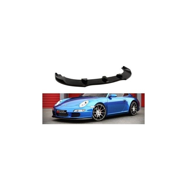 Добавка за предна броня/лип спойлер  Porsche 911 Carrera 997.1 - Maxton Design