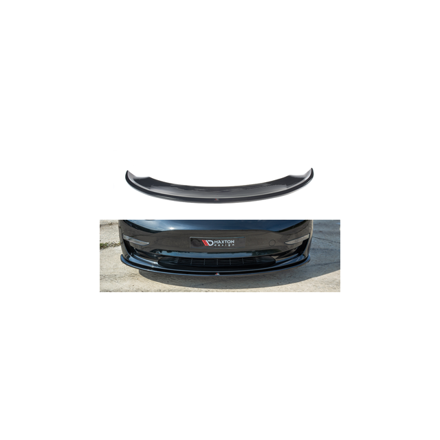 Добавка за предна броня/лип спойлер Tesla Model 3 - Maxton Design