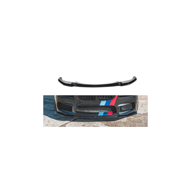 Добавка за предна броня/лип спойлер  V.2 BMW M6 F06 Gran Coupe - Maxton Design