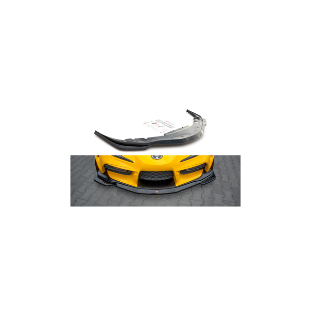 Добавка за предна броня/лип спойлер  V.1 Toyota supra mk5 - Maxton Design