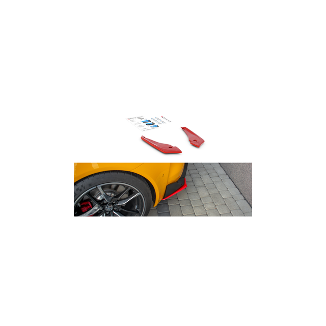 Добавки за задна броня v.2 Toyota supra mk5 - Maxton Design