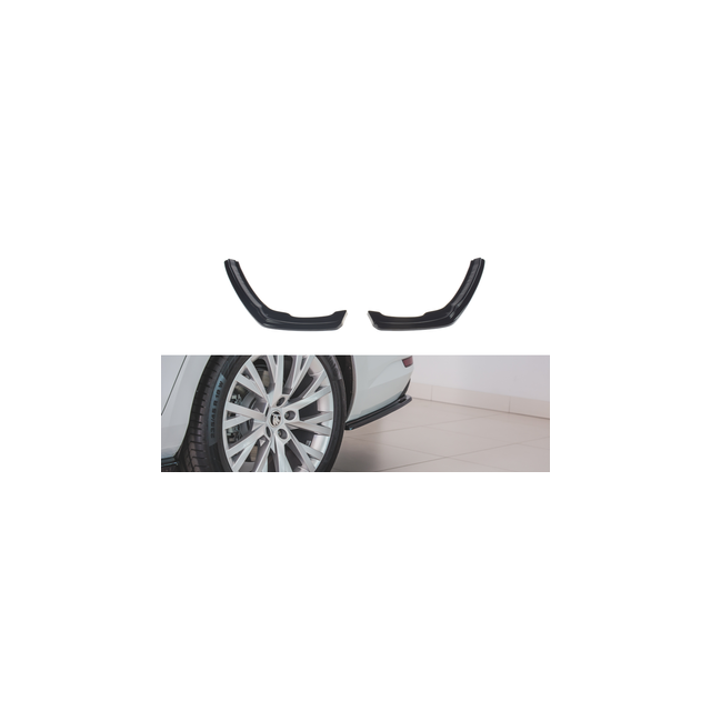 Добавки за задна броня Skoda Superb Mk3 FL Хечбек  - Maxton Design