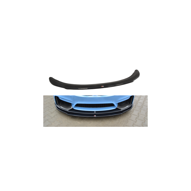 Добавка за предна броня/лип спойлер  BMW M4 F82 M-изпълнение - Maxton Design