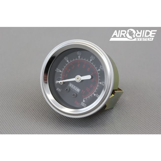 Манометър VIAIR 2 – черен циферблат, осветен