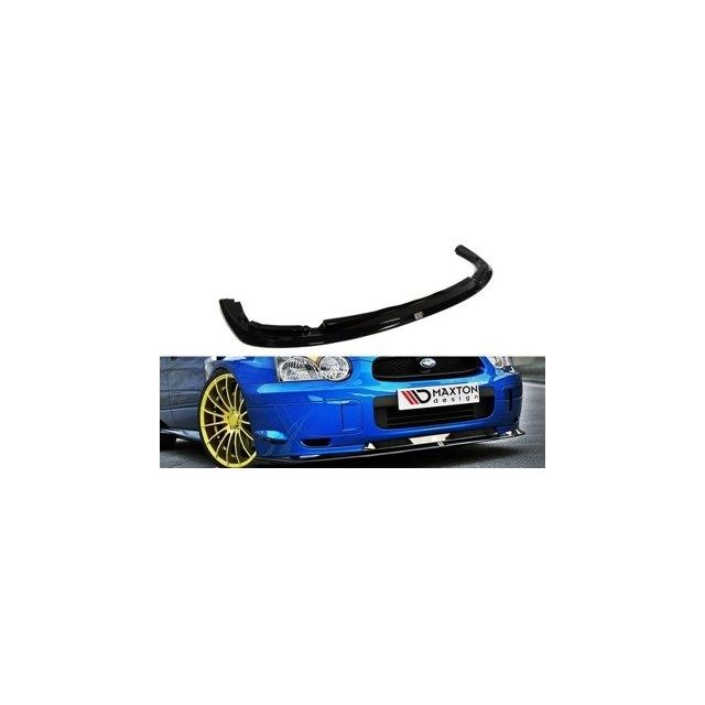Добавка за предна броня/лип спойлер  Subaru Impreza WRX STI (Blobeye) - Maxton Design