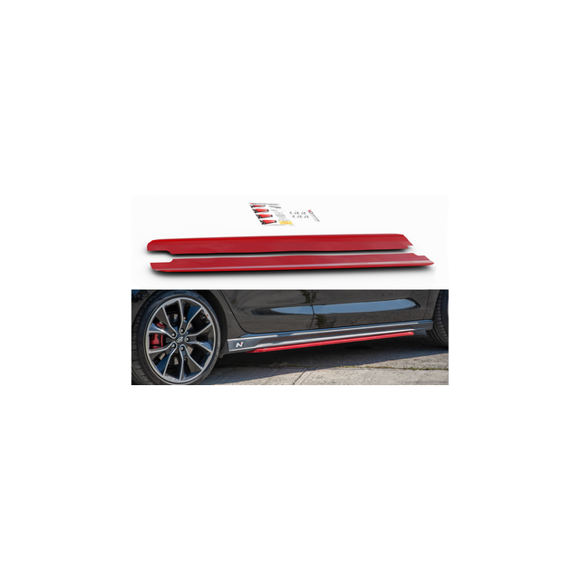 Добавки за прагове V.2 Hyundai I30 N Mk3 - Maxton Design