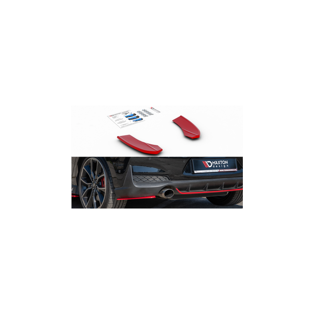 Добавки за задна броня V.2 Hyundai I30 N Mk3 Хечбек - Maxton Design