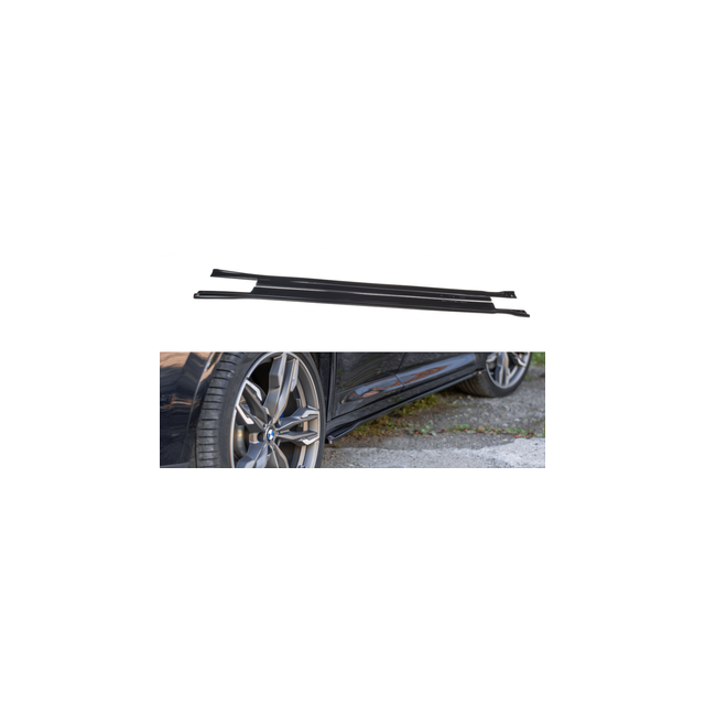 Добавки за прагове за BMW X4 M-Pack G02 - Maxton Design