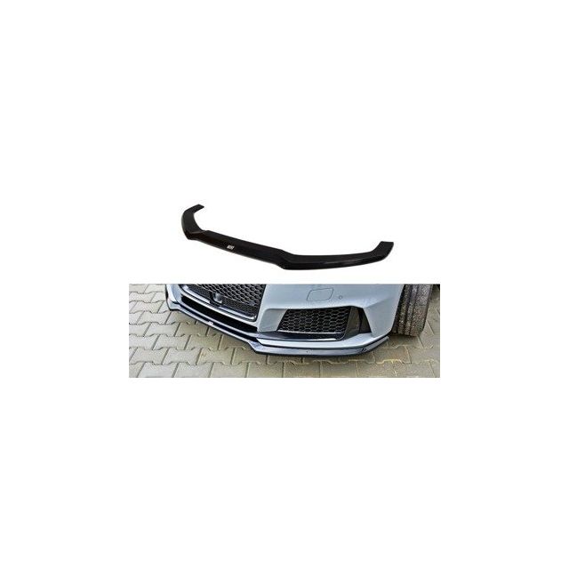 Добавка за предна броня/лип спойлер  V.1 Audi RS3 8V Sportback - Maxton Design